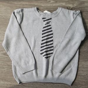 Cozy Gray Kid Sweater